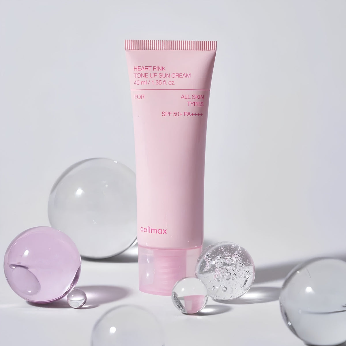 Celimax Heart Pink Tone-Up Apsauginis Kremas nuo Saulės - 40 ml