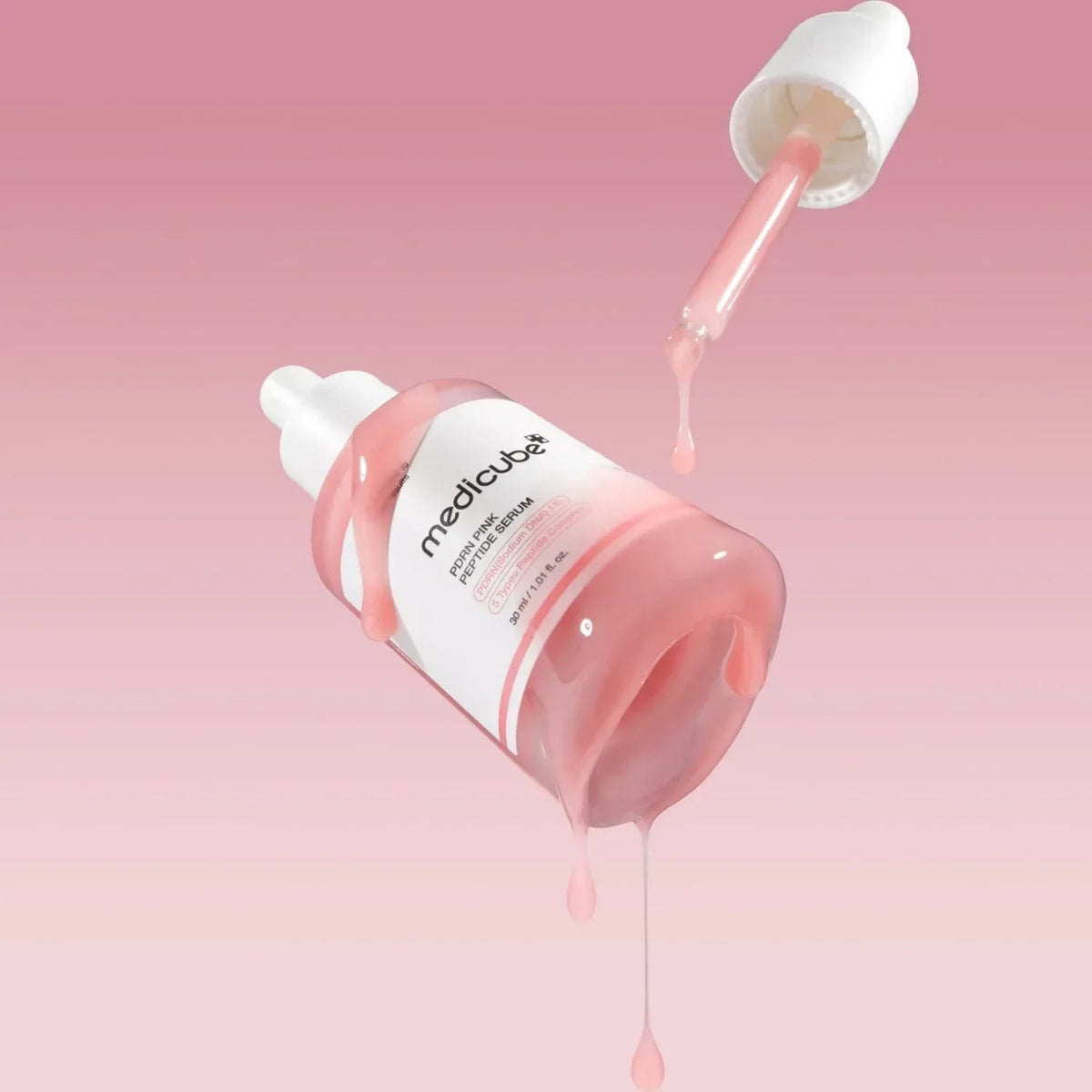 MEDICUBE PDRN Pink Peptide Serumas - 30 ml