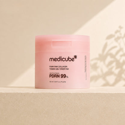 MEDICUBE PDRN Pink Gel Toner Pads - 70 pcs.