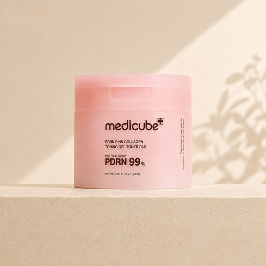 MEDICUBE PDRN Pink Gel Toniko Pagalvėlės - 70 vnt.