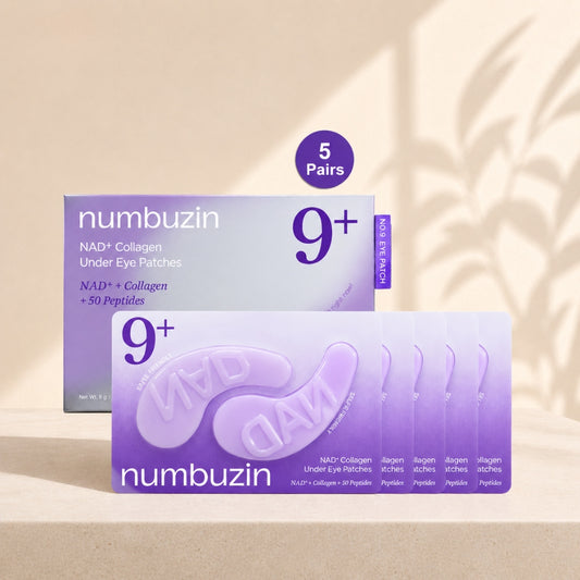 Numbuzin No.9 NAD+ Paakių Pagalvėlės, 5 poros