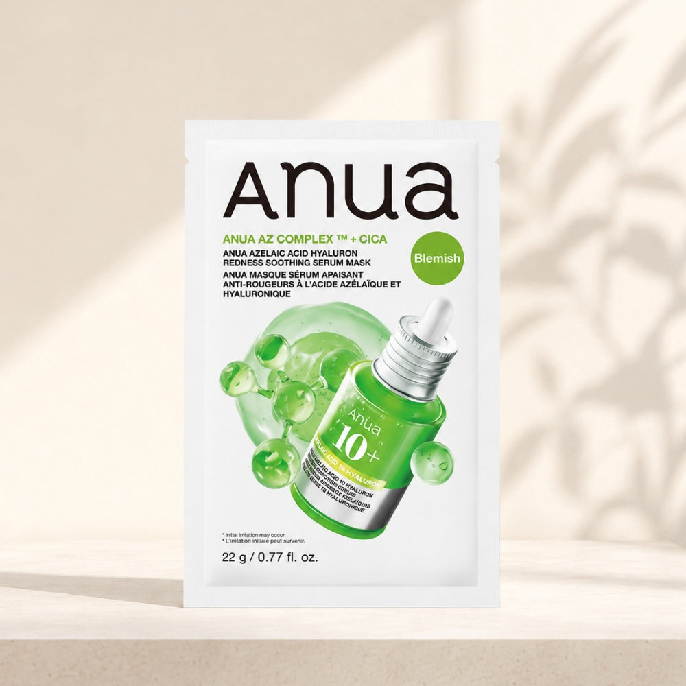 Anua Azelaic Acid Hyaluron Redness Soothing Serumo Kaukė - 1 Lakštas