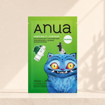 Anua Heartleaf 77 Raminamoji Lakštinė Kaukė - 1 Lakštas
