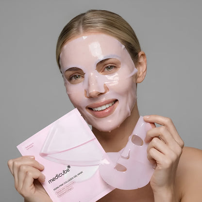 MEDICUBE Pink Collagen Gel Mask - 4 pcs.