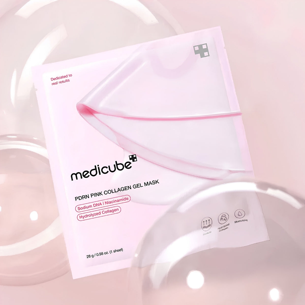 MEDICUBE Pink Collagen Gel Mask - 4 pcs.